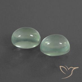 Shop natural 4.28ct Vert jaune très clair Préhnite gems, ovale, from Afrique du Sud at GemSelect. In stock, global shipping!
