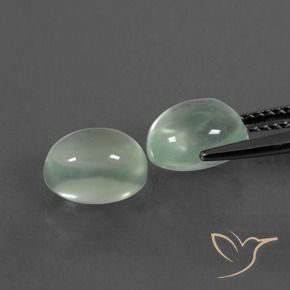 Shop natural 4.28ct Vert jaune très clair Préhnite gems, ovale, from Afrique du Sud at GemSelect. In stock, global shipping!