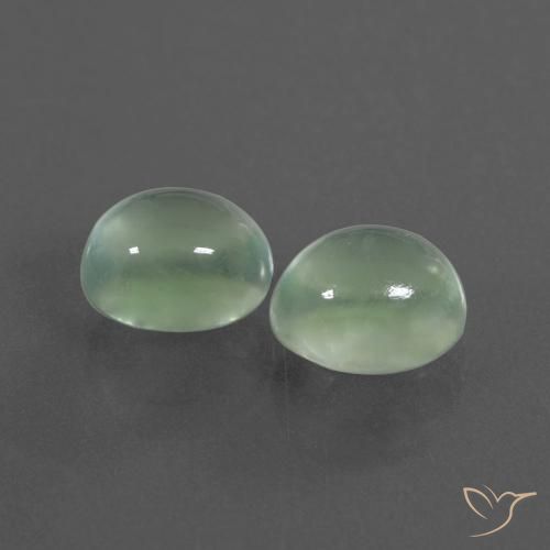 Shop natural 3.70ct Vert très clair Préhnite gems, ovale, from Afrique du Sud at GemSelect. In stock, global shipping!