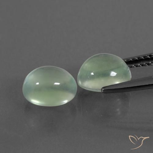 Shop natural 3.70ct Vert très clair Préhnite gems, ovale, from Afrique du Sud at GemSelect. In stock, global shipping!