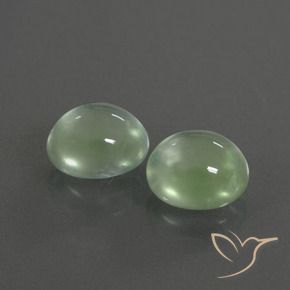 Shop natural 3.91ct Vert clair Préhnite gems, ovale, from Afrique du Sud at GemSelect. In stock, global shipping!