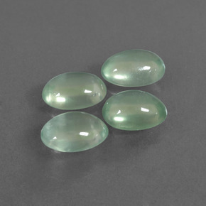 Achetez naturel ct vert préhnite gems, coupe ovale, en provenance afrique du sud chez gemselect. en stock, livraison internationale!
