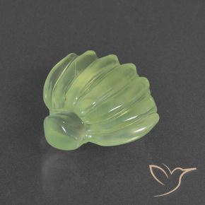 Préhnite Vert citron naturelle Fantaisie, 14.49 ct, Translucide