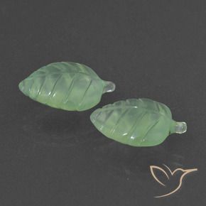 Shop natural 11.27ct Vert poire pâle Préhnite gems, Fantaisie, from Afrique du Sud at GemSelect. In stock, global shipping!
