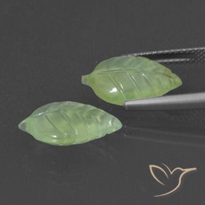 Shop natural 8.63ct Vert jaunâtre Préhnite gems, Fantaisie, from Afrique du Sud at GemSelect. In stock, global shipping!