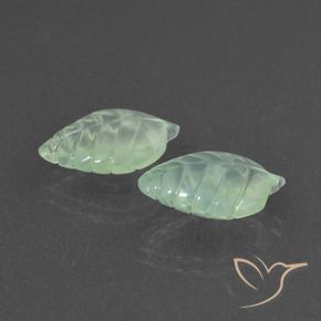 Shop natural 9.73ct Vert très clair Préhnite gems, Fantaisie, from Afrique du Sud at GemSelect. In stock, global shipping!