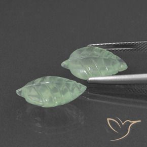 Shop natural 9.73ct Vert très clair Préhnite gems, Fantaisie, from Afrique du Sud at GemSelect. In stock, global shipping!