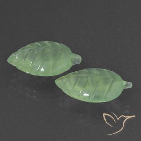 Shop natural 14.47ct Vert moyen Préhnite gems, Fantaisie, from Afrique du Sud at GemSelect. In stock, global shipping!