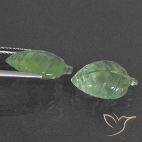 Shop natural 10.56ct Vert poire pâle Préhnite gems, Fantaisie, from Afrique du Sud at GemSelect. In stock, global shipping!