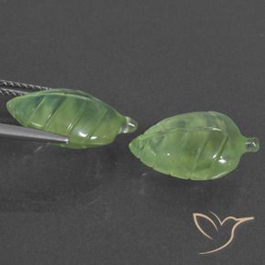 Shop natural 11.91ct Vert jaunâtre Préhnite gems, Fantaisie, from Afrique du Sud at GemSelect. In stock, global shipping!