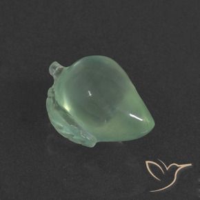 Préhnite Vert clair naturelle Fantaisie, 5.05 ct, Translucide