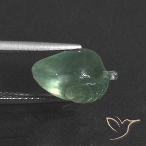 Préhnite Menthe légère naturelle Fantaisie, 4.74 ct, Translucide
