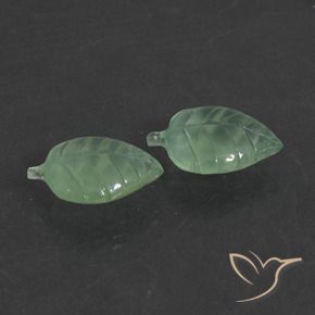 Shop natural 15.43ct Vert clair Préhnite gems, Fantaisie, from Afrique du Sud at GemSelect. In stock, global shipping!