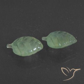 Shop natural 10.15ct Vert poire léger Préhnite gems, Fantaisie, from Afrique du Sud at GemSelect. In stock, global shipping!