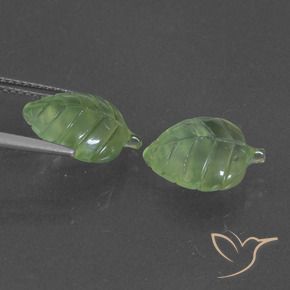 Shop natural 7.88ct Vert moyen Préhnite gems, Fantaisie, from Afrique du Sud at GemSelect. In stock, global shipping!