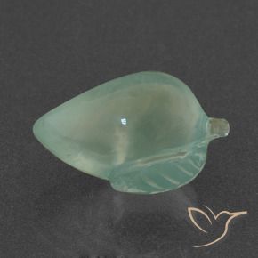 Préhnite Vert menthe léger naturelle Fantaisie, 8.43 ct, Translucide