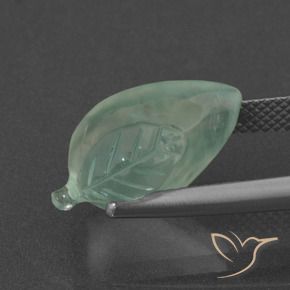 Préhnite Vert menthe léger naturelle Fantaisie, 8.43 ct, Translucide