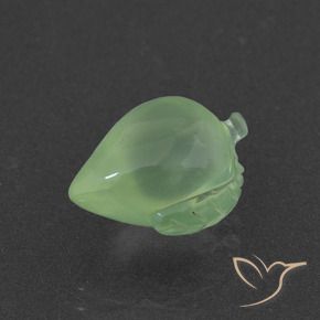 Préhnite Vert jaunâtre naturelle Fantaisie, 5.14 ct, Translucide