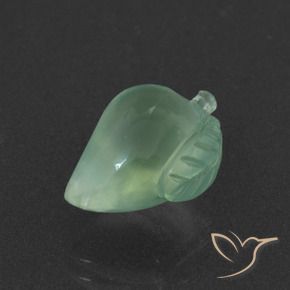 Préhnite Vert menthe léger naturelle Fantaisie, 6.16 ct, Translucide