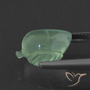 Préhnite Vert menthe léger naturelle Fantaisie, 6.16 ct, Translucide