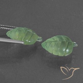 Shop natural 8.81ct Vert terreux pâle Préhnite gems, Fantaisie, from Afrique du Sud at GemSelect. In stock, global shipping!