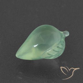 Préhnite Vert clair naturelle Fantaisie, 6.28 ct, Translucide