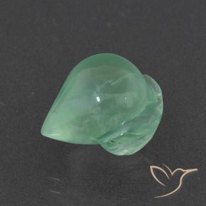 Préhnite Vert clair naturelle Fantaisie, 6.68 ct, Translucide