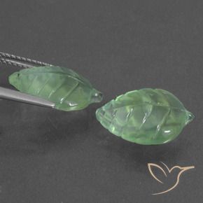 Shop natural 9.91ct Vert chaud Préhnite gems, Fantaisie, from Afrique du Sud at GemSelect. In stock, global shipping!