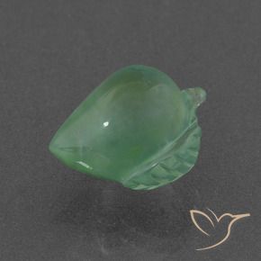 Préhnite Vert frais naturelle Fantaisie, 6.76 ct, Translucide