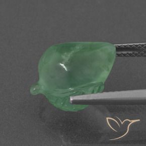Préhnite Vert frais naturelle Fantaisie, 6.76 ct, Translucide