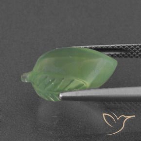 Préhnite Vert moyen naturelle Fantaisie, 7.00 ct, Translucide