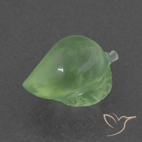 Préhnite Vert moyen naturelle Fantaisie, 8.26 ct, Translucide