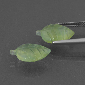 Achetez naturel ct Vert Prehnite gems, Forme fantaisie, En provenance Afrique du Sud chez GemSelect. En stock, livraison internationale!