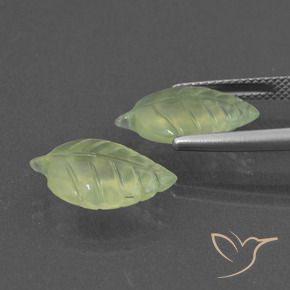 Shop natural 9.60ct Vert citron Préhnite gems, Fantaisie, from Afrique du Sud at GemSelect. In stock, global shipping!
