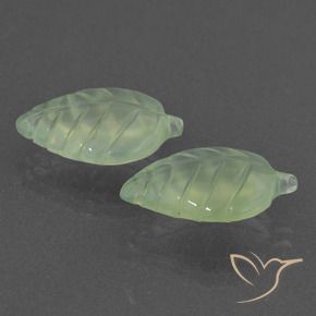 Shop natural 13.06ct Vert moyen Préhnite gems, Fantaisie, from Afrique du Sud at GemSelect. In stock, global shipping!