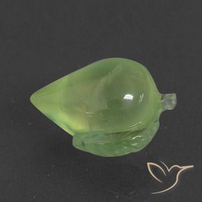 Préhnite Vert moyen naturelle Fantaisie, 10.14 ct, Translucide