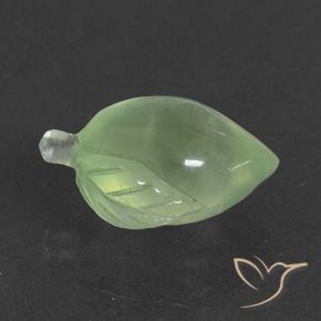 Préhnite Vert jaunâtre naturelle Fantaisie, 9.92 ct, Translucide