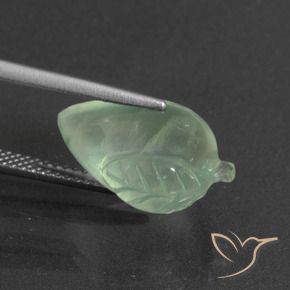 Préhnite Vert jaune léger naturelle Fantaisie, 8.80 ct, Translucide