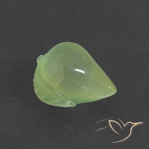 Préhnite Vert citron naturelle Fantaisie, 9.14 ct, Translucide