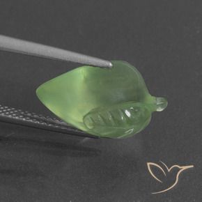 Préhnite Vert moyen naturelle Fantaisie, 8.27 ct, Translucide