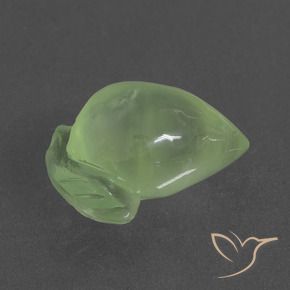 Préhnite Vert moyen naturelle Fantaisie, 10.20 ct, Translucide