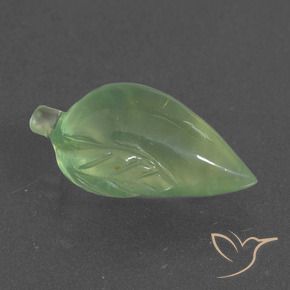 Préhnite Vert moyen naturelle Fantaisie, 9.43 ct, Translucide