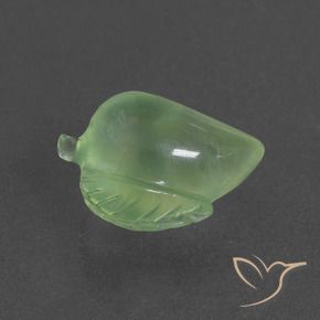 Préhnite Vert moyen naturelle Fantaisie, 8.30 ct, Translucide