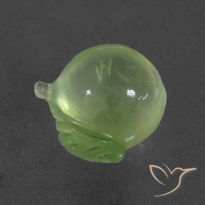 Préhnite Vert citron naturelle Fantaisie, 9.55 ct, Translucide