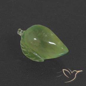 Préhnite Vert citron naturelle Fantaisie, 12.43 ct, Translucide