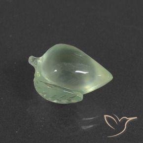 Préhnite Vert jaune léger naturelle Fantaisie, 8.86 ct, Translucide