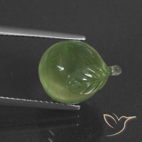 Préhnite Vert moyen naturelle Fantaisie, 9.99 ct, Translucide