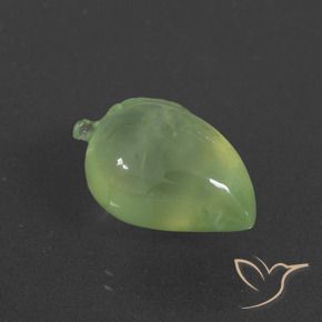 Préhnite Vert moyen naturelle Fantaisie, 16.61 ct, Translucide
