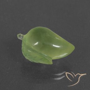 Préhnite Vert citron naturelle Fantaisie, 11.64 ct, Translucide