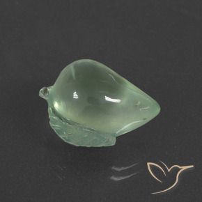 Préhnite Vert clair naturelle Fantaisie, 11.81 ct, Translucide